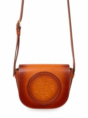 Altuzarra Leather Crossbody Saddle Bag